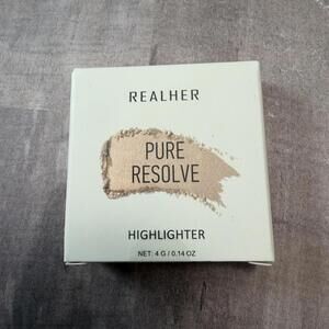 RealHer Pure Resolve Highlighter 4 g / 0.14 oz New in Box